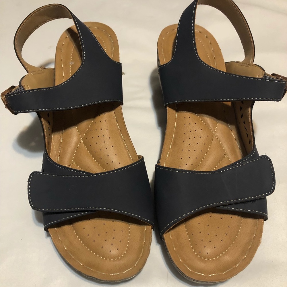 Patrizia blue sandals